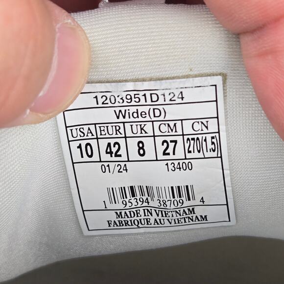 Brooks Womens Ghost Max Wide White Athletic Comfort Gym Road Running Shoe W10 D - Picture 13 of 13